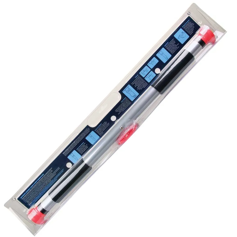 Fitness Mad Deluxe Doorway Chin Up Bar / Gym Bar, Yoga wheel for back, Gloves Straps,Belts