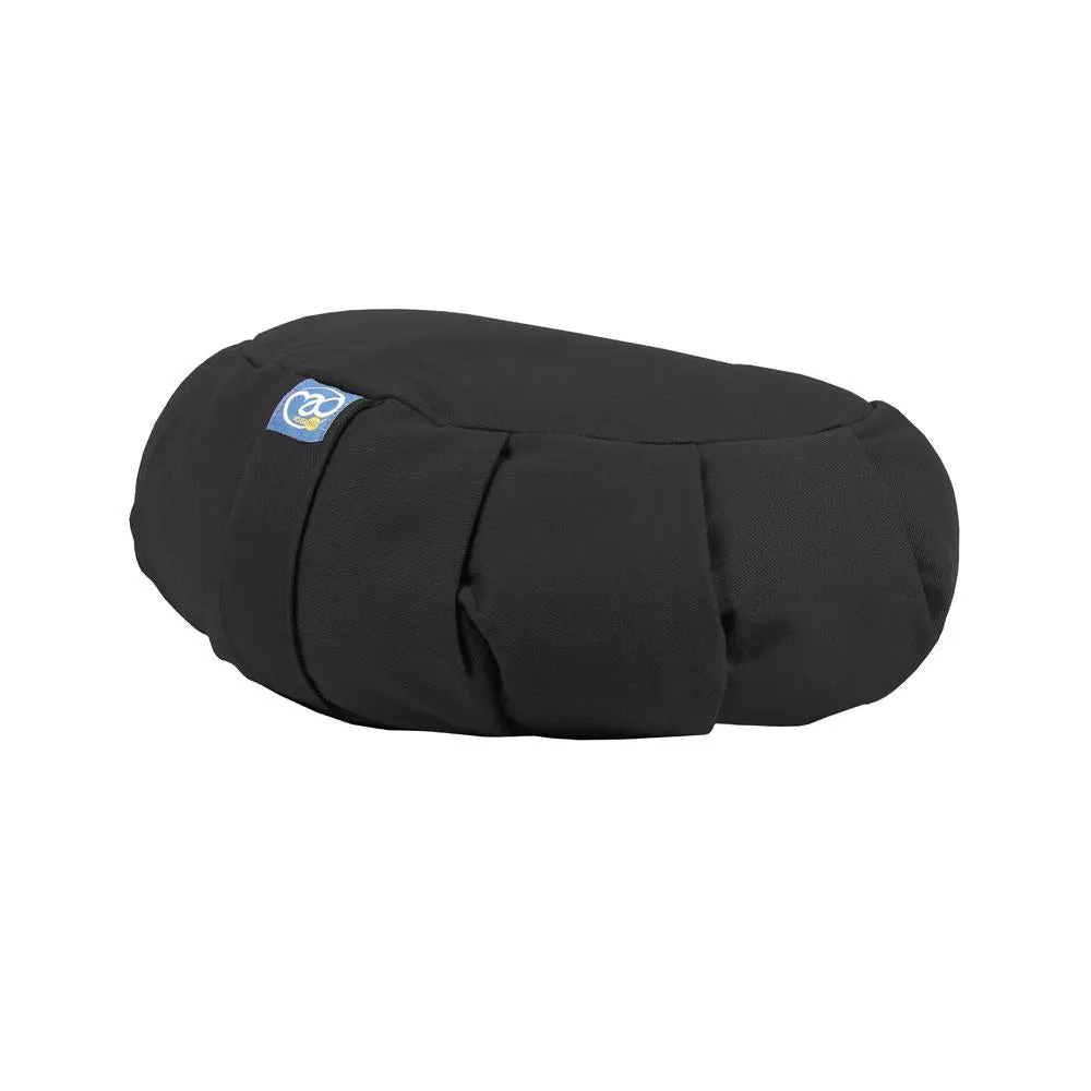 Fitness Mad Pleated Crescent Zafu Cushion - Black, Running socks padded