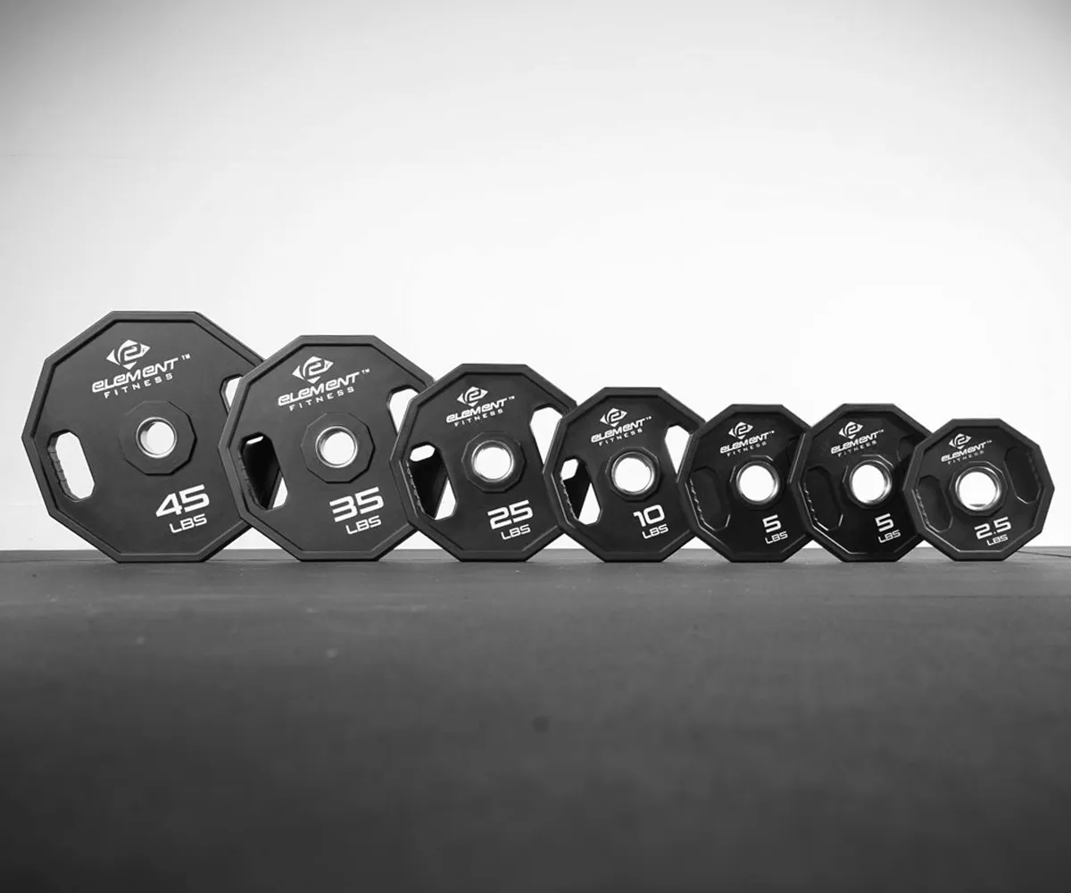 Ironax - XFT Functional Trainer/Half Rack with Urethane Plates Combo ~, Bodyweight Training, Pilates ring circle