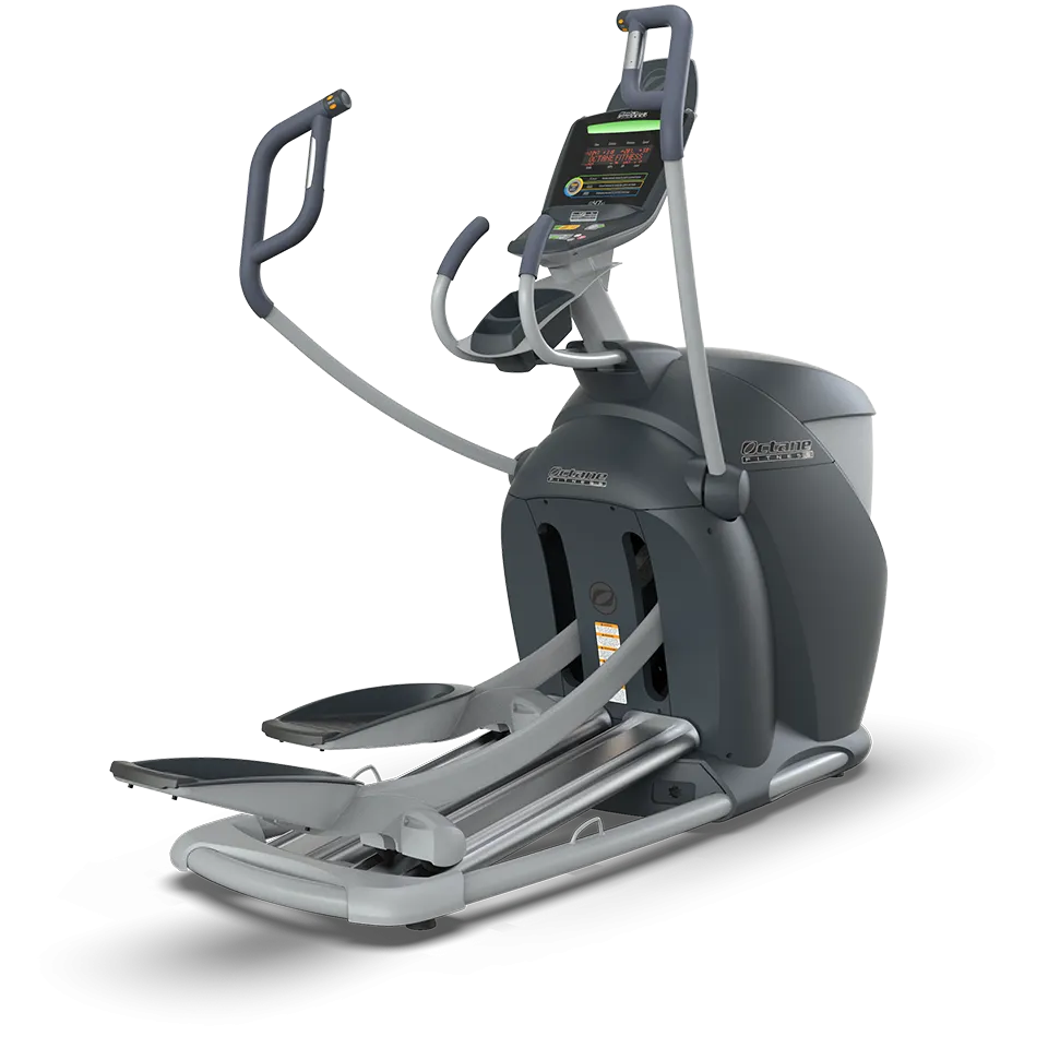 Octane - Q47xi Standing Elliptical, Rowing machine for small spaces, Weightlifting shoes