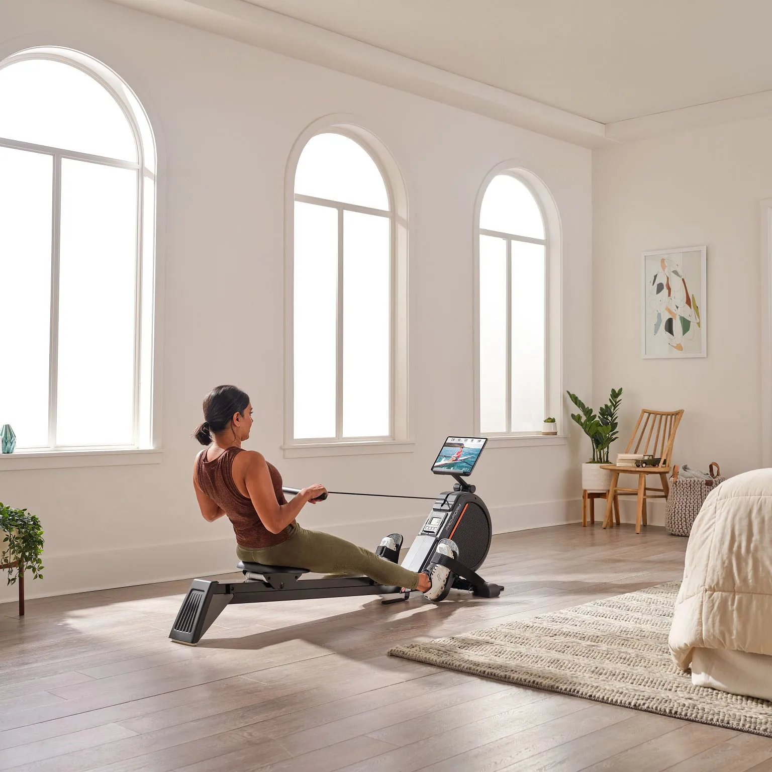 ProForm 550R Rower, Yoga Blocks,Bricks