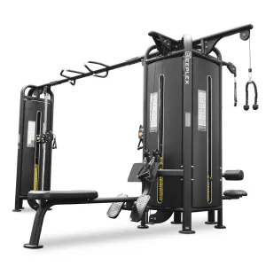 Cant-Miss Reeplex Commercial 5 Station Jungle Gym This Just In, Steppers,ClimbMills, Gloves Straps,Belts