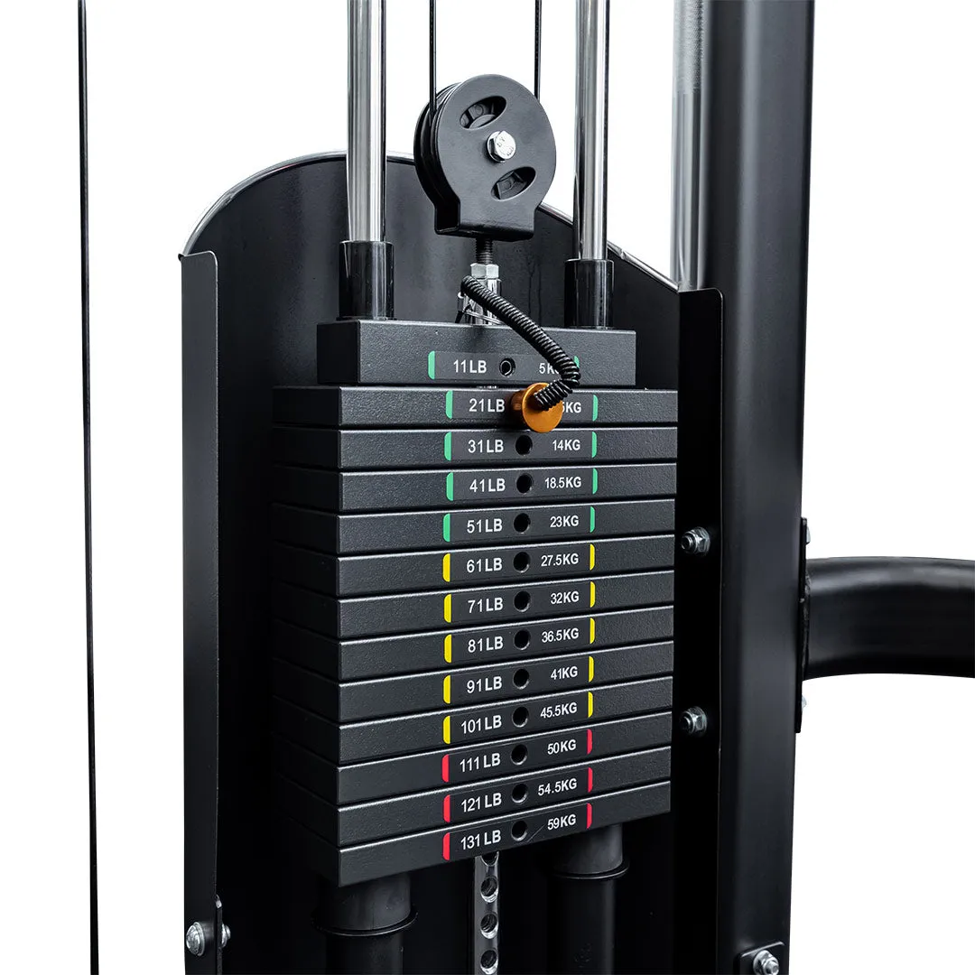 Reeplex F150 Functional Trainer, Low impact cardio machine, Foam roller high density, Air Bikes