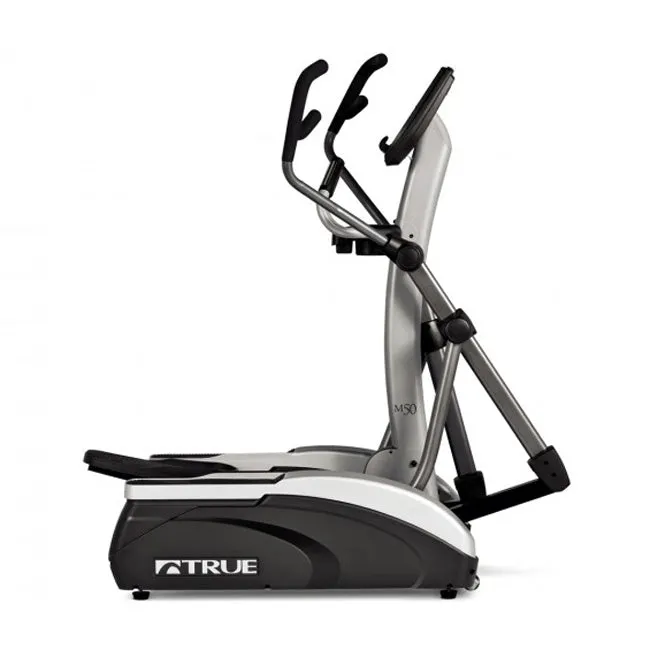 TRUE Fitness M50 Elliptical Trainer, Ab roller wheel, Best treadmill under $500
