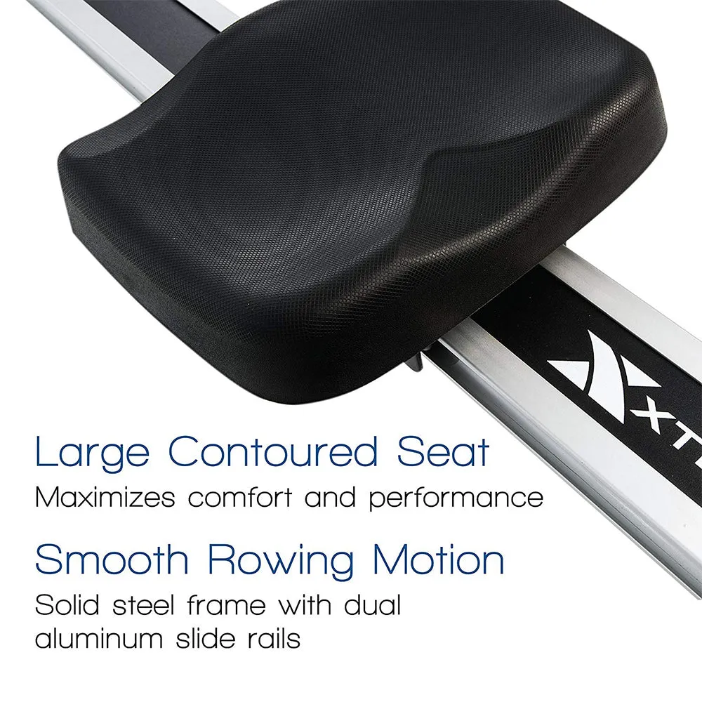 Xterra Fitness Folding Water Rower ERG600, Deadlift platform, Battle ropes