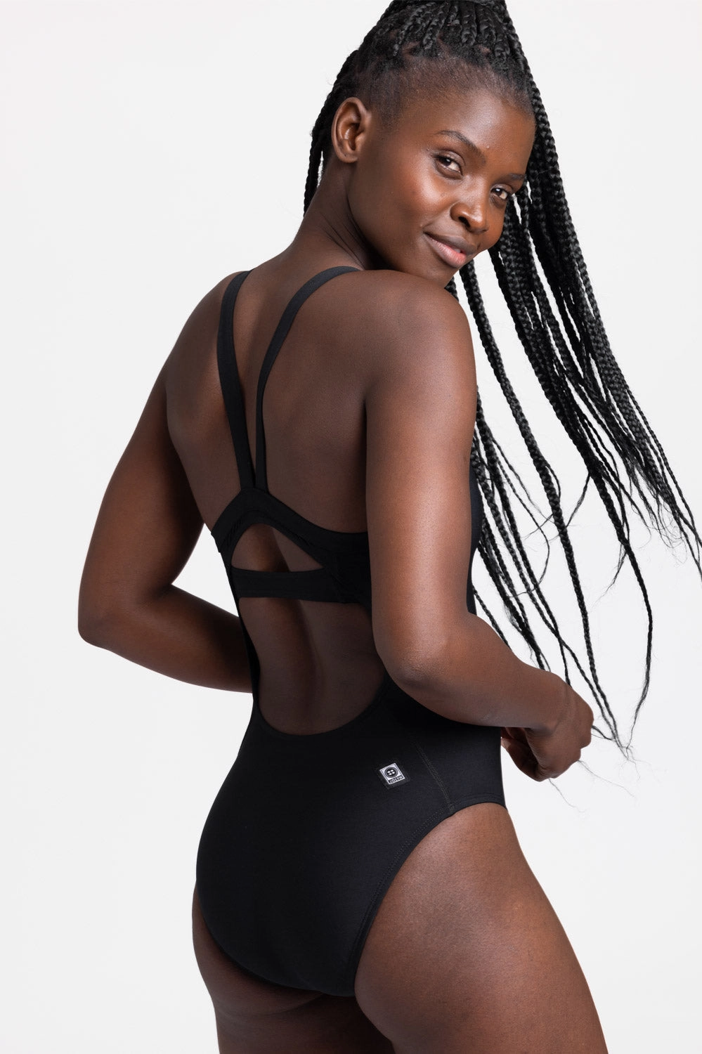 Caroline One Piece Swimsuit - Black