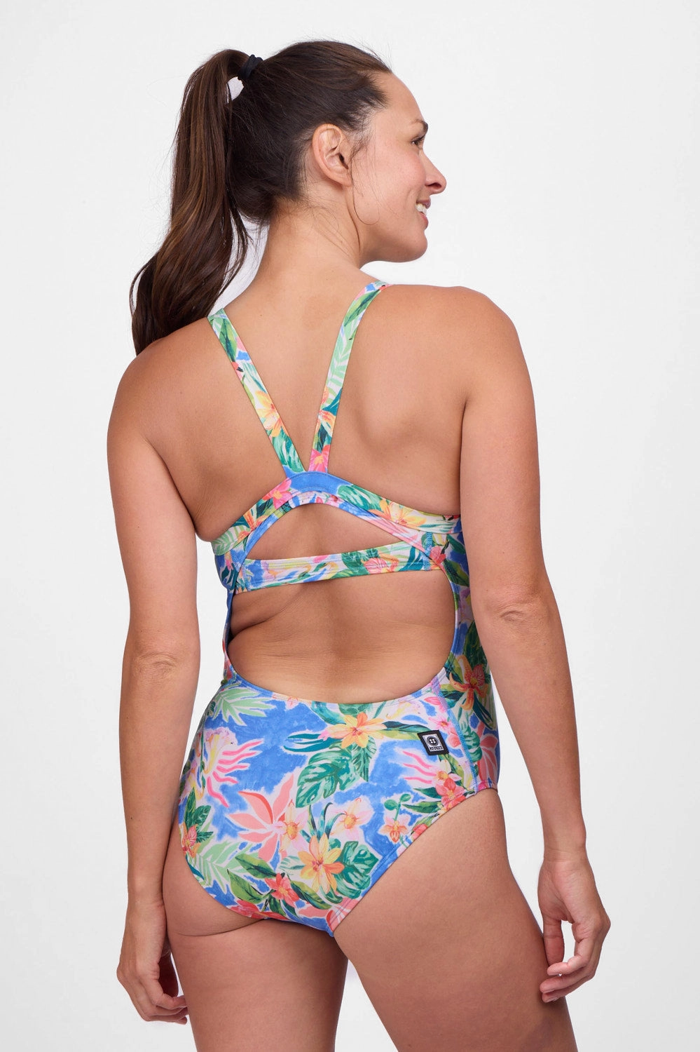 Caroline One Piece Swimsuit - Island Breeze