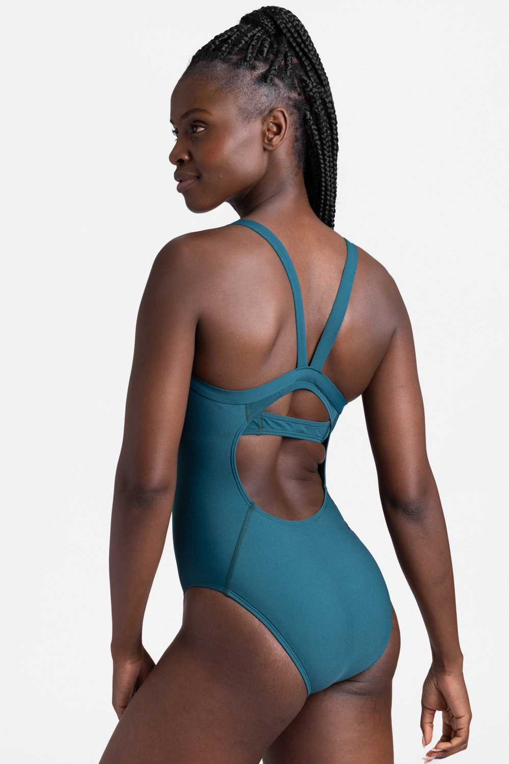 Caroline One Piece Swimsuit - Peacock