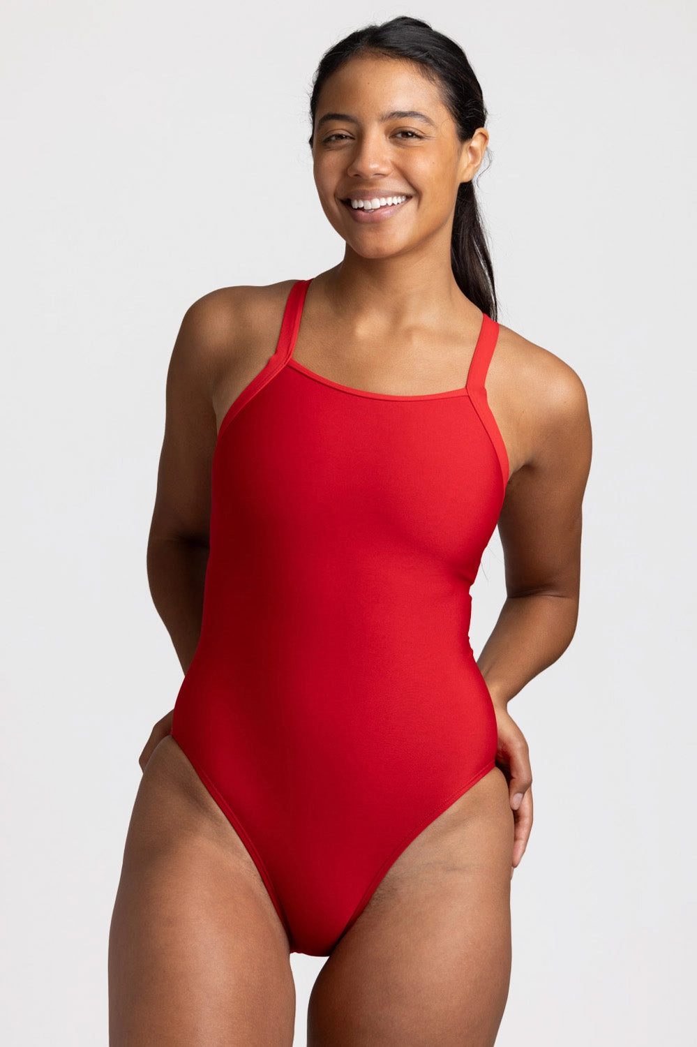 Caroline One Piece Swimsuit - Red