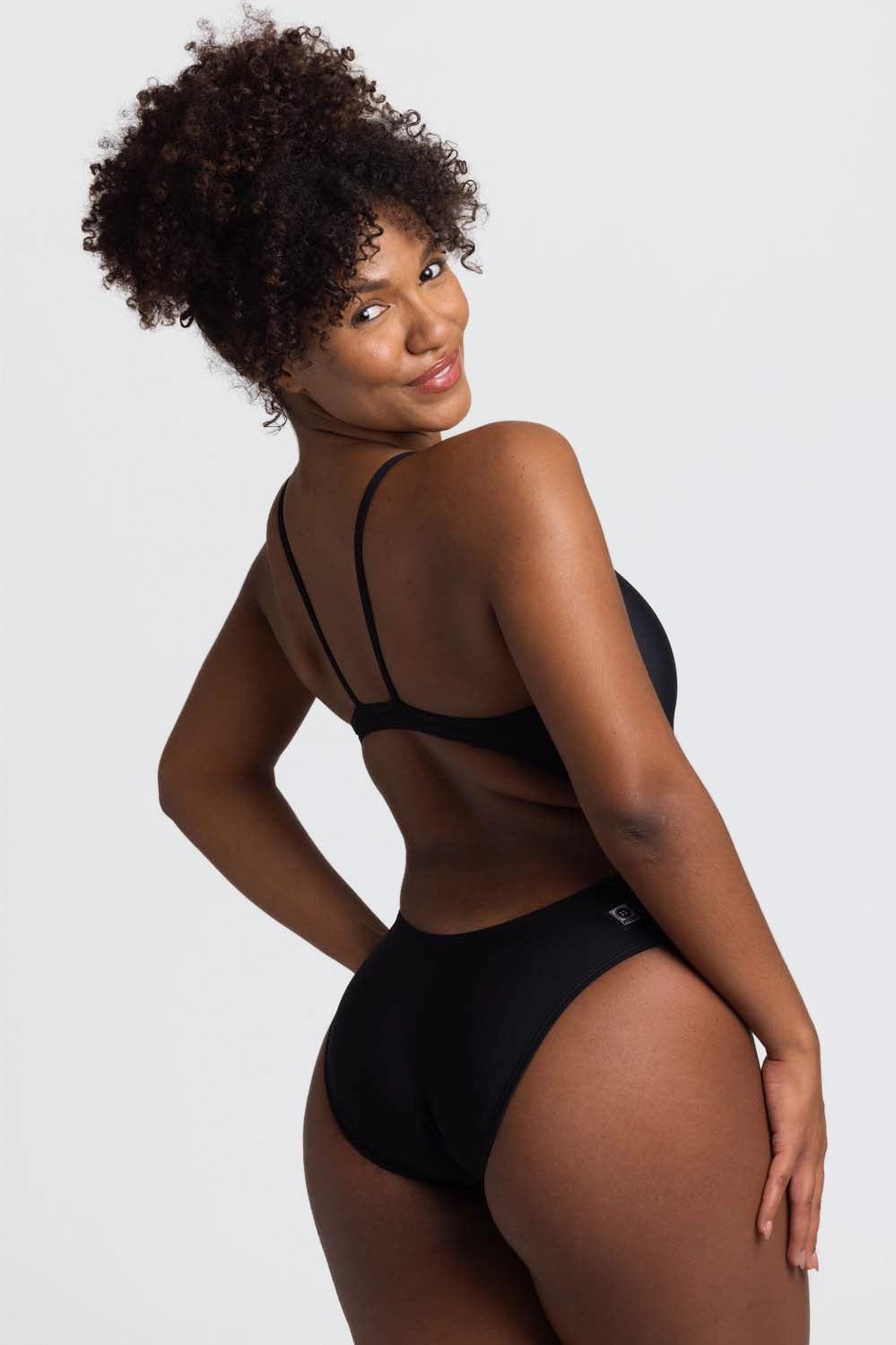 Chevy One Piece Swimsuit - Black
