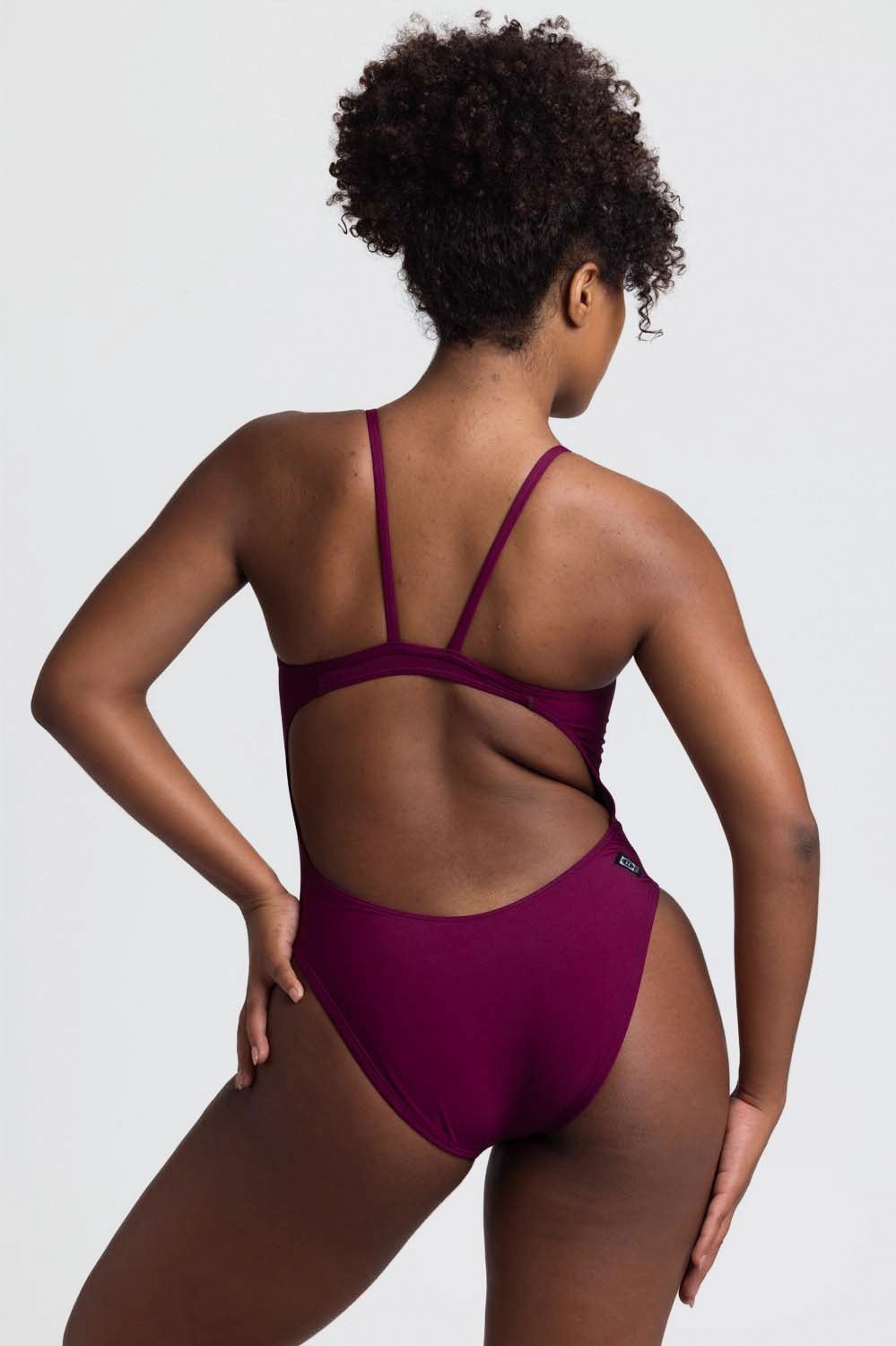 Chevy One Piece Swimsuit - Cabernet
