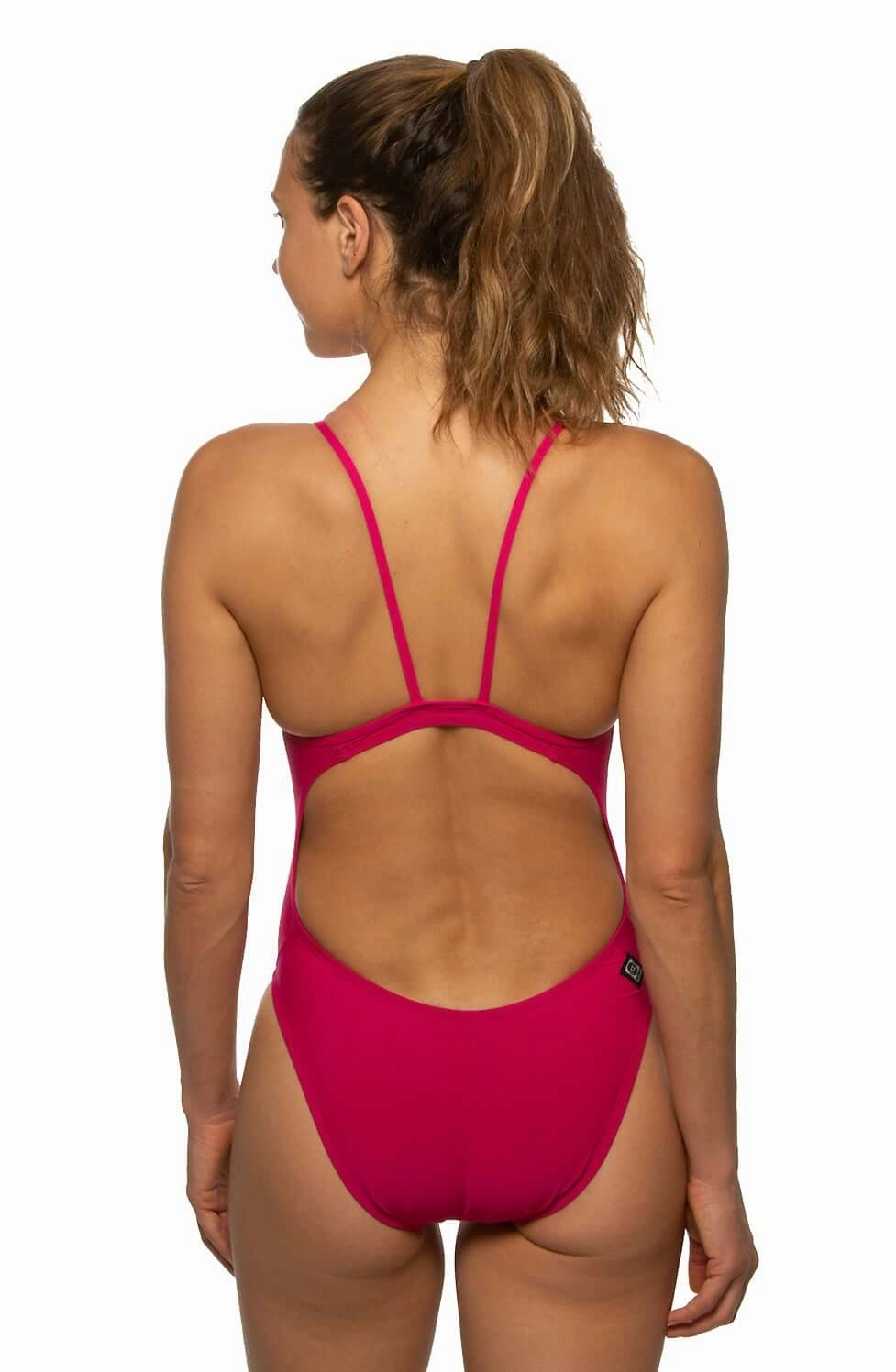 Chevy One Piece Swimsuit - Dragon Fruit
