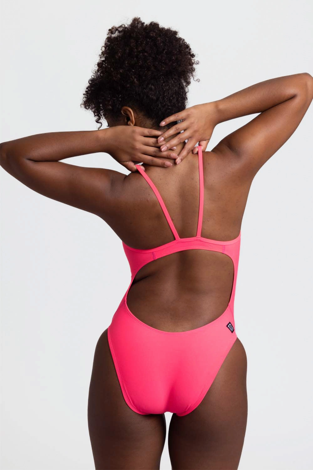 Chevy One Piece Swimsuit - Hot Pink