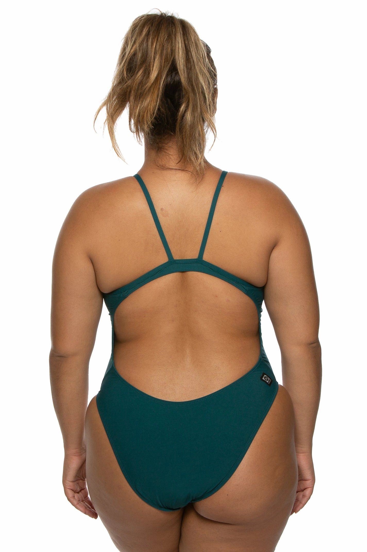 Chevy One Piece Swimsuit - Peacock