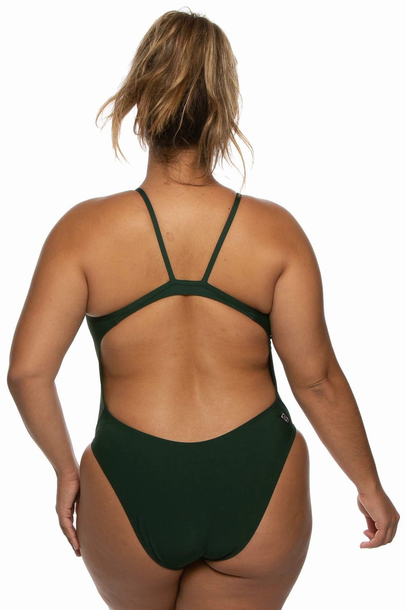 Chevy One Piece Swimsuit - Pine