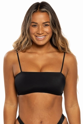Chika Bikini Top - Black