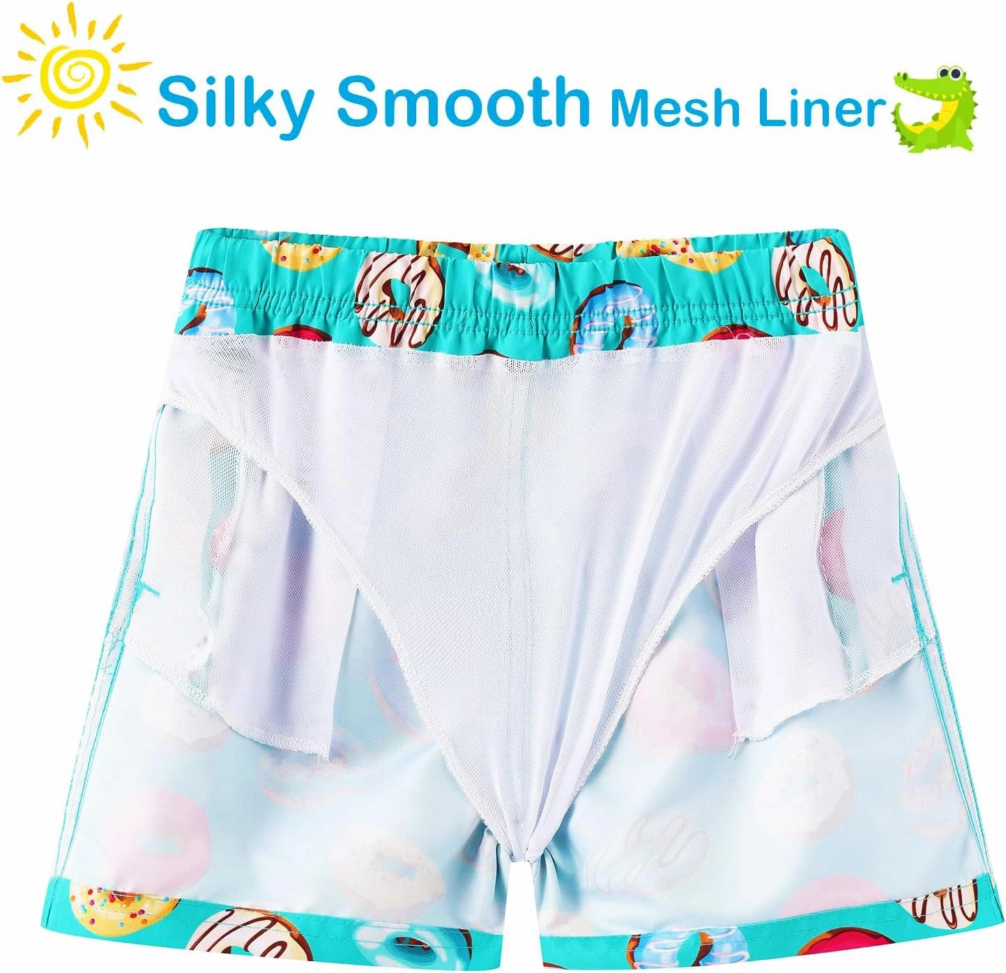 CJMJXPH Boys Swim Trunks Toddler Swim Shorts Little Boys Bathing Suit Swimsuit Swimwear