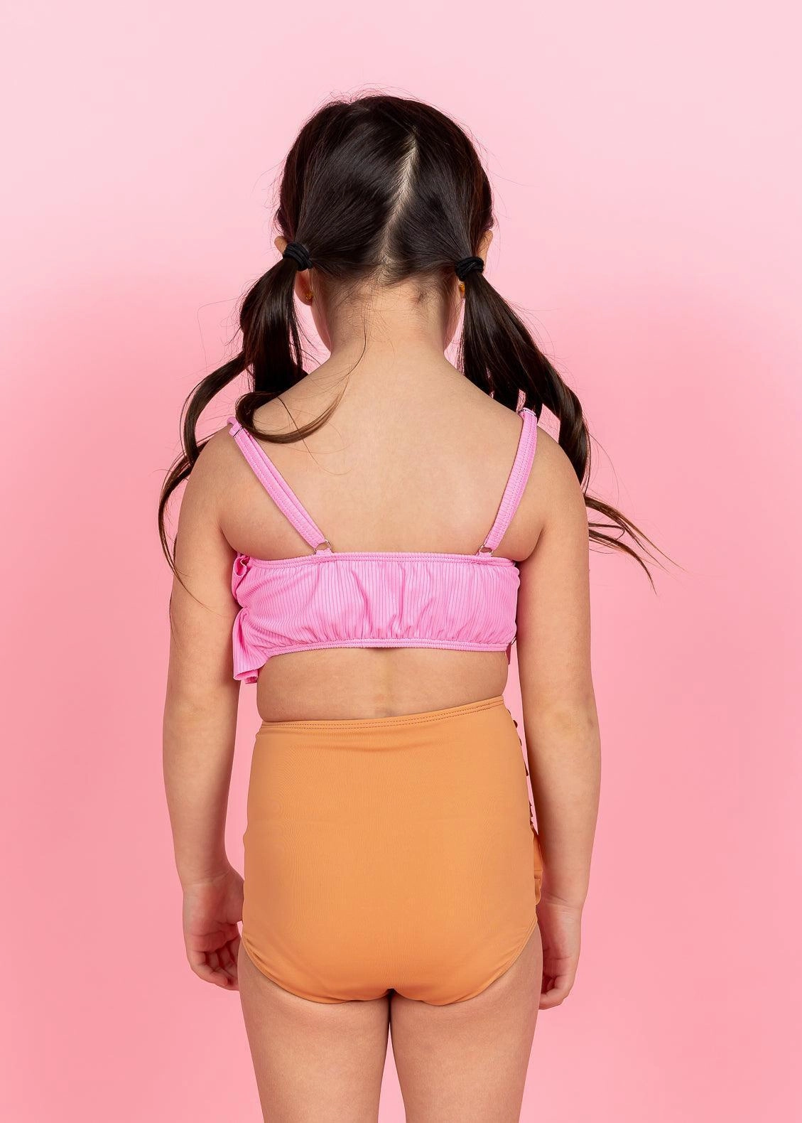 Clay | Mini Down in Front Ruffle Bottoms
