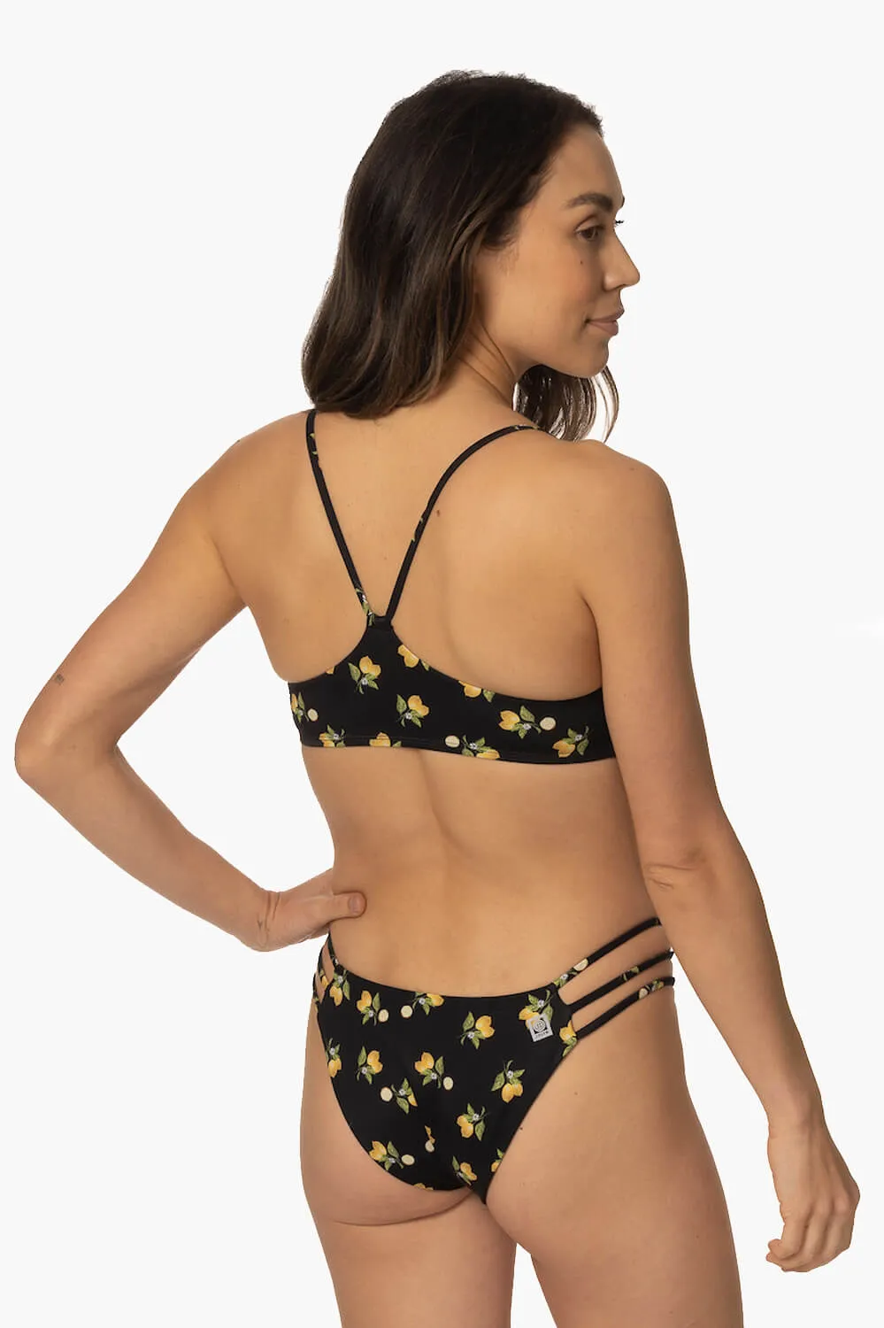 Cloud Break Bikini Bottom - Lemon Drop