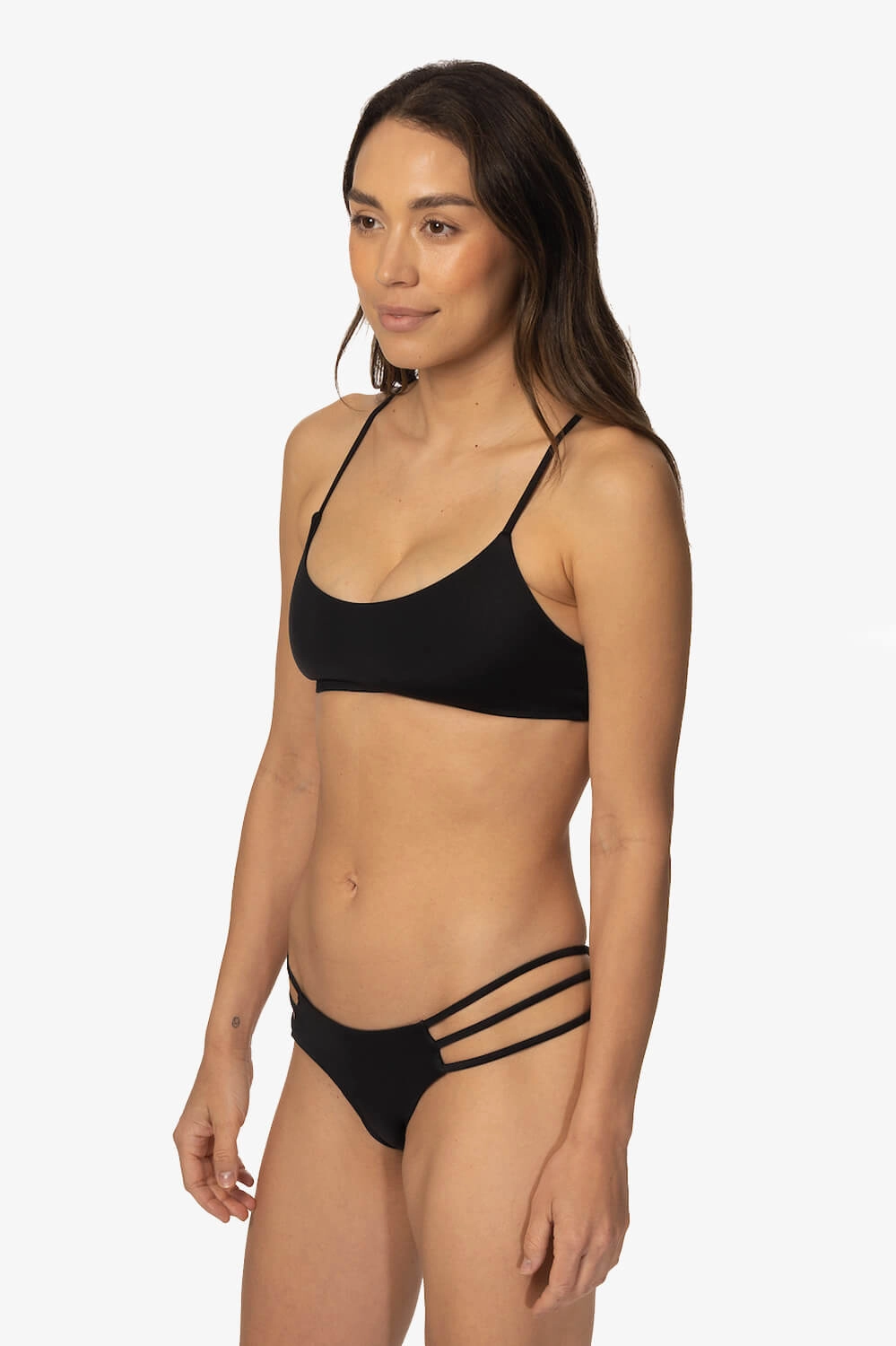 Cloud Break Bikini Bottom - Black