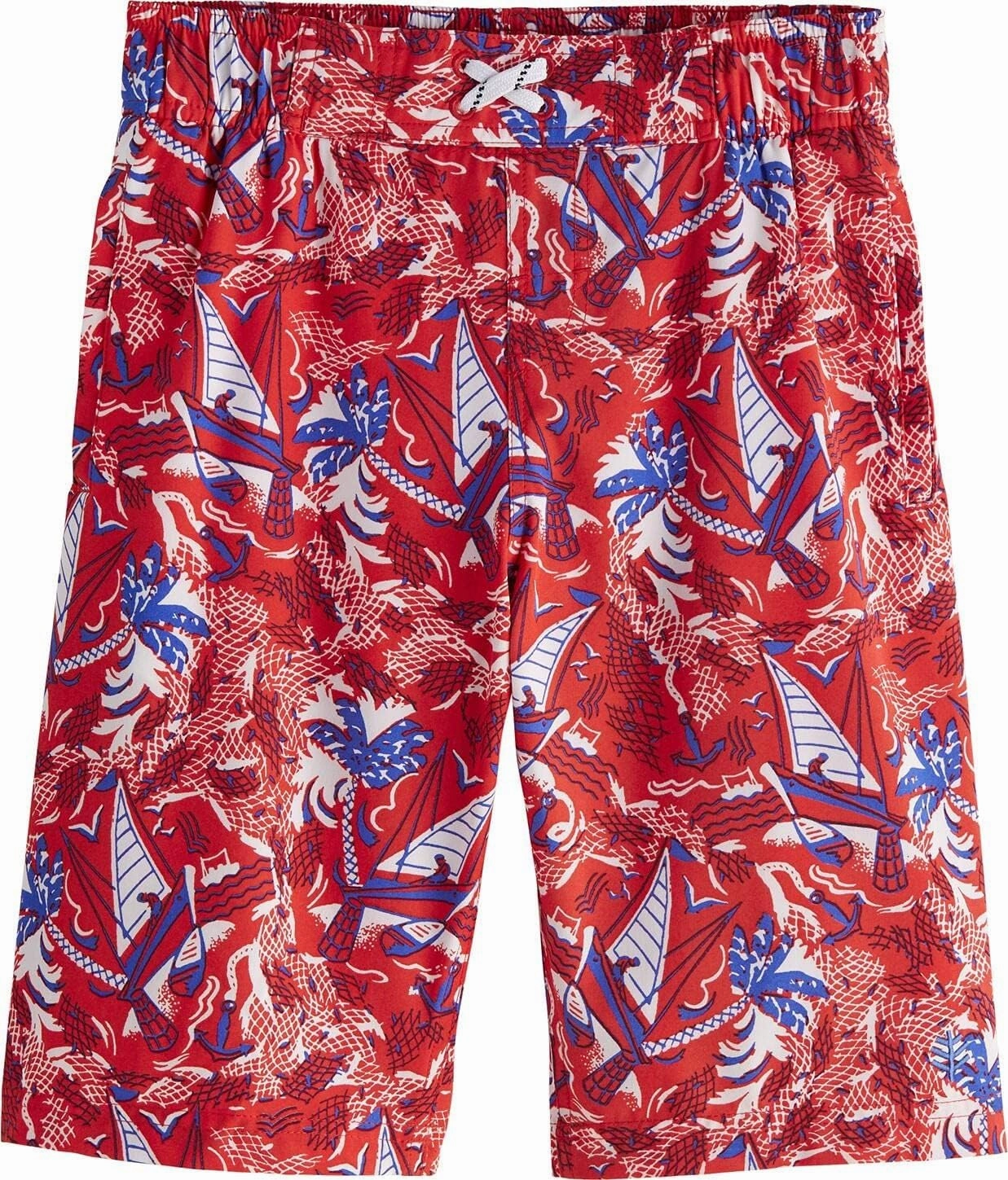 Coolibar UPF 50  Boys' Island Swim Trunks - Sun Protective