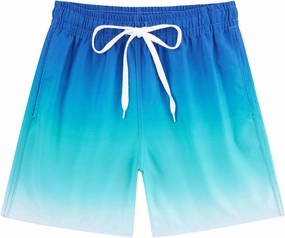 Cozople 7-16T Teen Boys Swim Trunks Quick Dry UPF 50  Swimwear Bathing Suit for Big Boys Beach Swim Boards Shorts