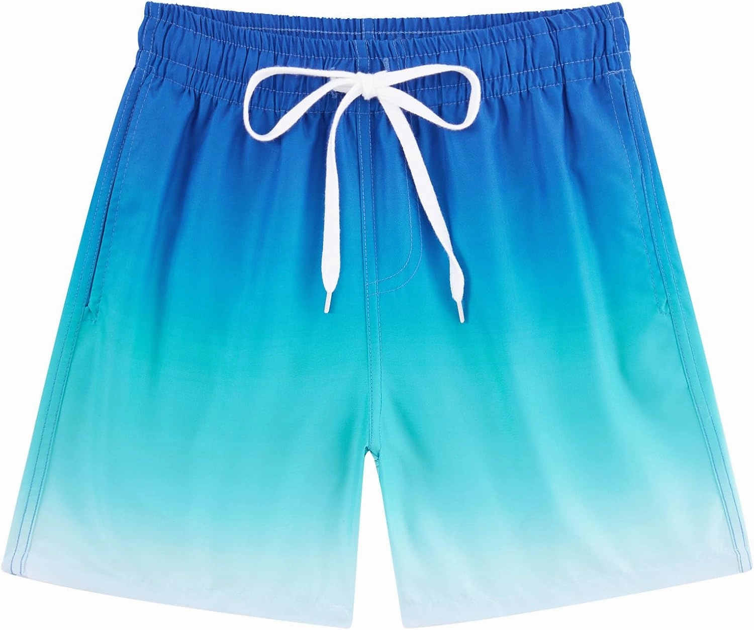 Cozople 7-16T Teen Boys Swim Trunks Quick Dry UPF 50  Swimwear Bathing Suit for Big Boys Beach Swim Boards Shorts