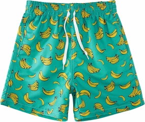 Cozople 7-16T Teen Boys Swim Trunks Quick Dry UPF 50  Swimwear Bathing Suit for Big Boys Beach Swim Boards Shorts