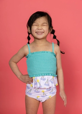 Croc | Mini Peplum Bottoms