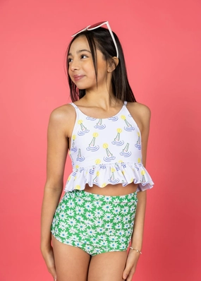 Croc | Youth Peplum Top