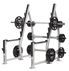 Crowd Favorite CF-3367 SQUAT RACK Back in Stock, Meditation cushion, Overhead pulley storage
