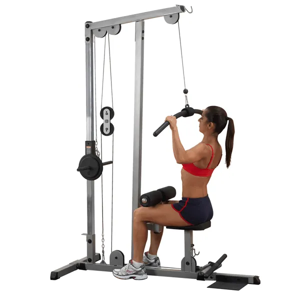 GLM83 Pro Lat Machine, Clearance exercise machines, Compression leggings, Steel Plates