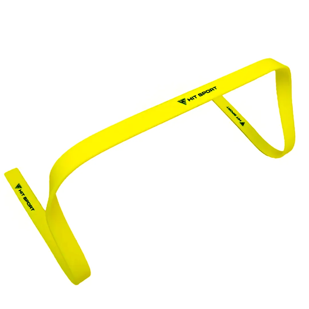 Hit Sport Agility Hurdles (9 Inch / 23cm) | Yellow, Push up bars, GPS running watch, Yoga Props