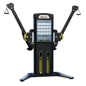 Crowd Favorite Reeplex Commercial Multi-Functional Trainer 2 x 90kg Weight Stacks Fresh Finds, Weight Plate Sets