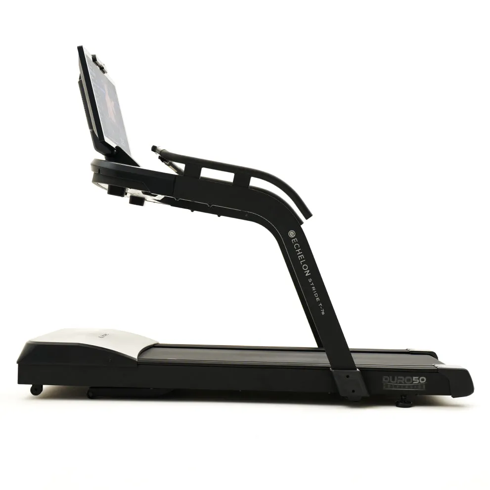 Stride-7s Commercial Treadmill w/ 32" Touchscreen, Bike Accessories, Bodyweight Exercises, Rower