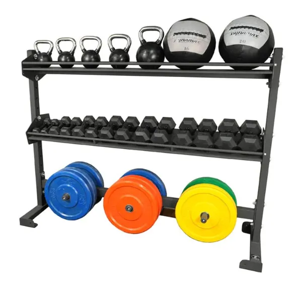 TORQUE Fitness 6 FOOT Combination Storage Rack, Assault,Air Bikes, Energy Bags And Sandbags