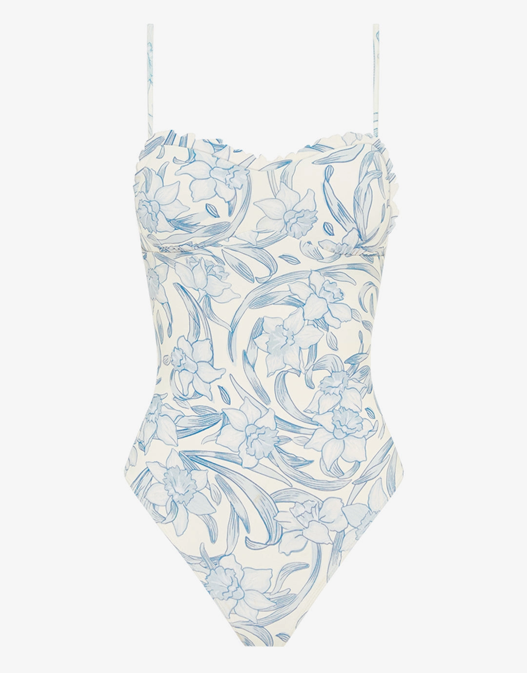 Daffodil Sonnet Swimsuit - Blue Print