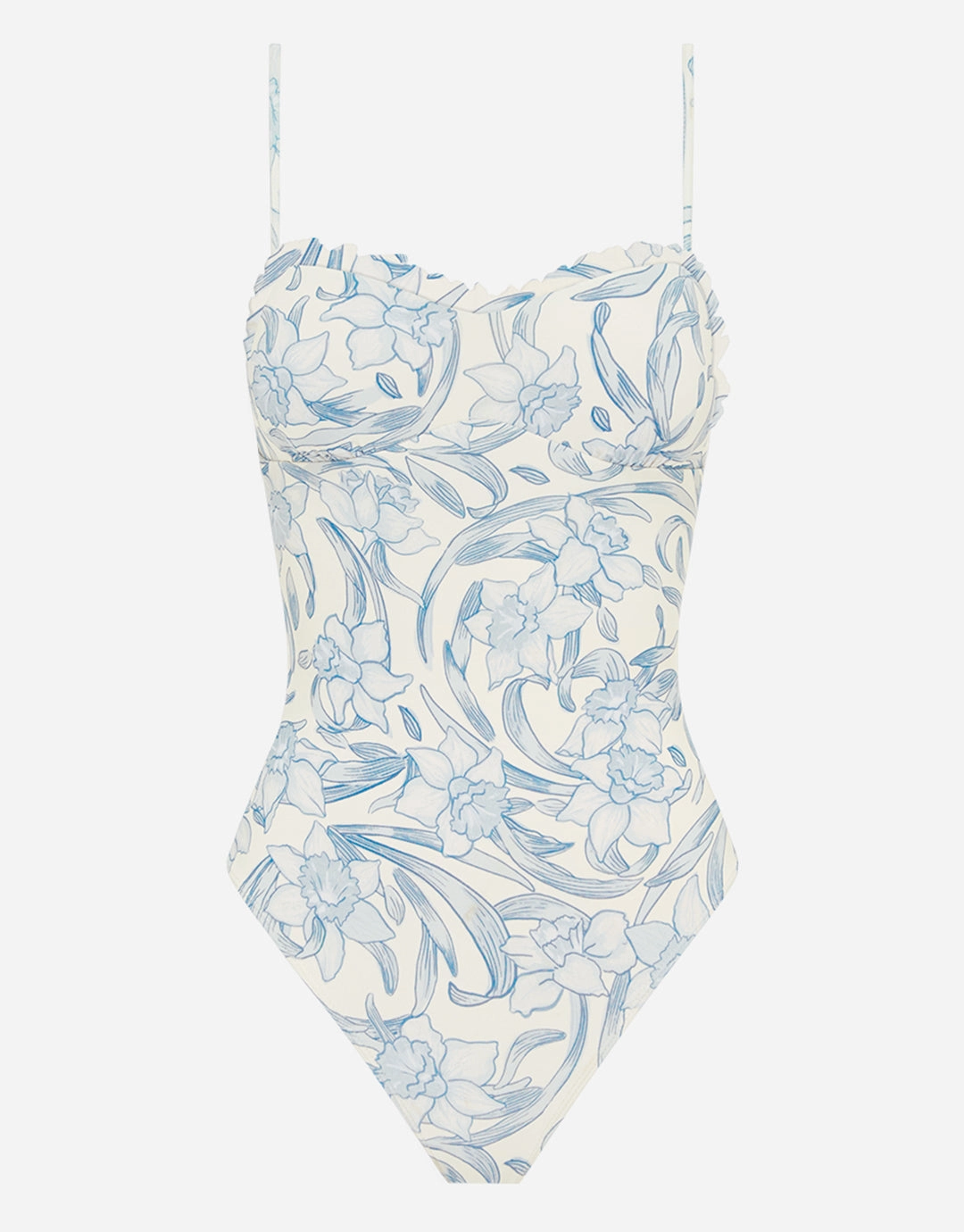 Daffodil Sonnet Swimsuit - Blue Print