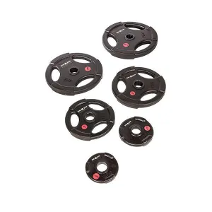Daily Deal GymGear Olympic Plate Set Refined for You, Yoga wheel for back, Adjustable bench for home gym