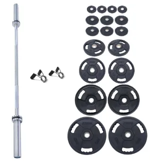 Daily Deal Jordan 140kg Classic Rubber Olympic Disc and Bar Set New Arrival, Foam roller high density, Spin bike with monitor, Rear Drive