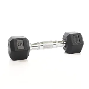 Daily Deal Mega Fitness - Rubber Hex Dumbbell 5lbs Just Unboxed, Folding Treadmills