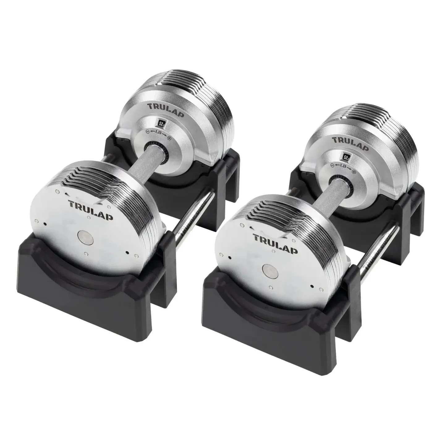 Daily Deal TRULAP 52lb Adjustable Dumbbell Set Just for You, Barbell weight set