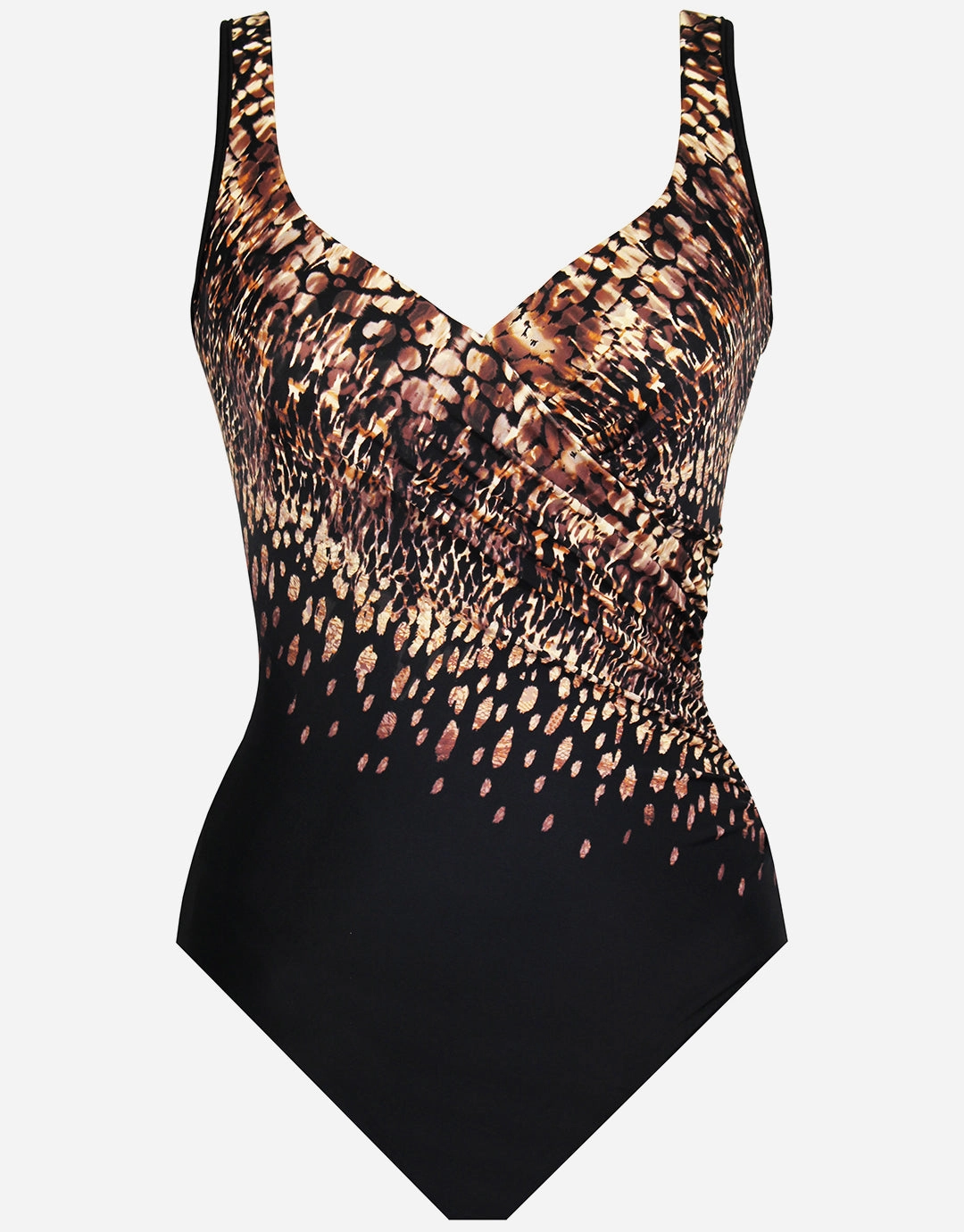 Dali Leopard Its a Wrap Swimsuit - Print