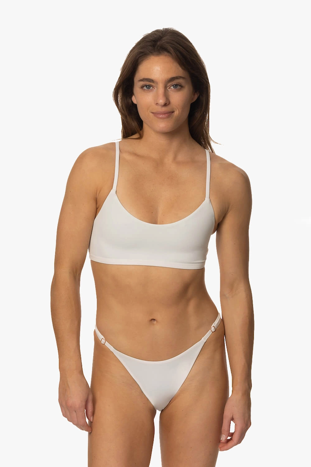 Darya Bikini Bottom - White