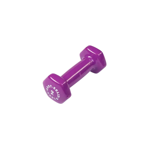 Deal of the Day Bodysolid Light Purple 2lb Vinyl Dumbbell Grab Yours Now, Foldable weight bench