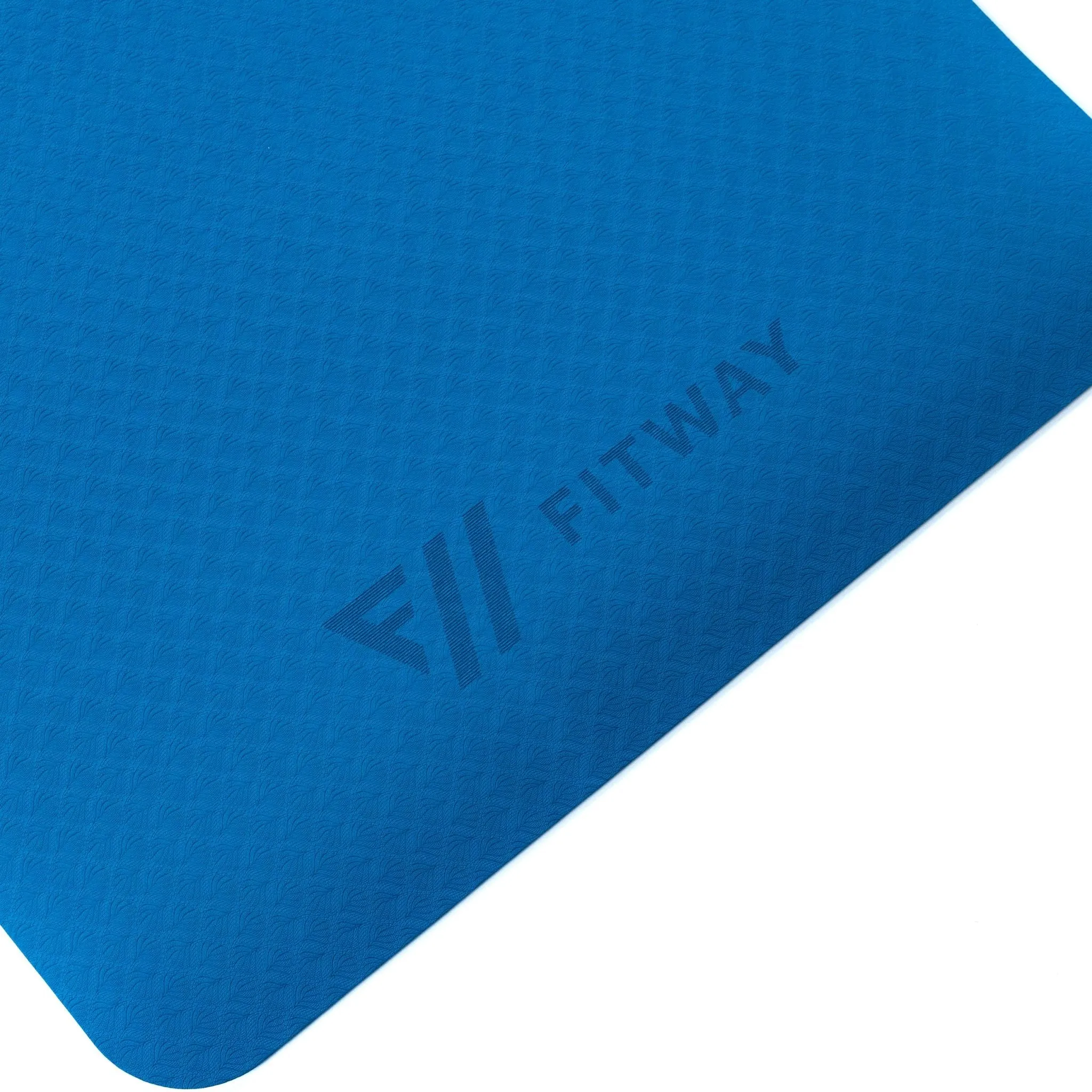 Fitway Essential Yoga Mat - 6mm, Yoga Mats, Handles
