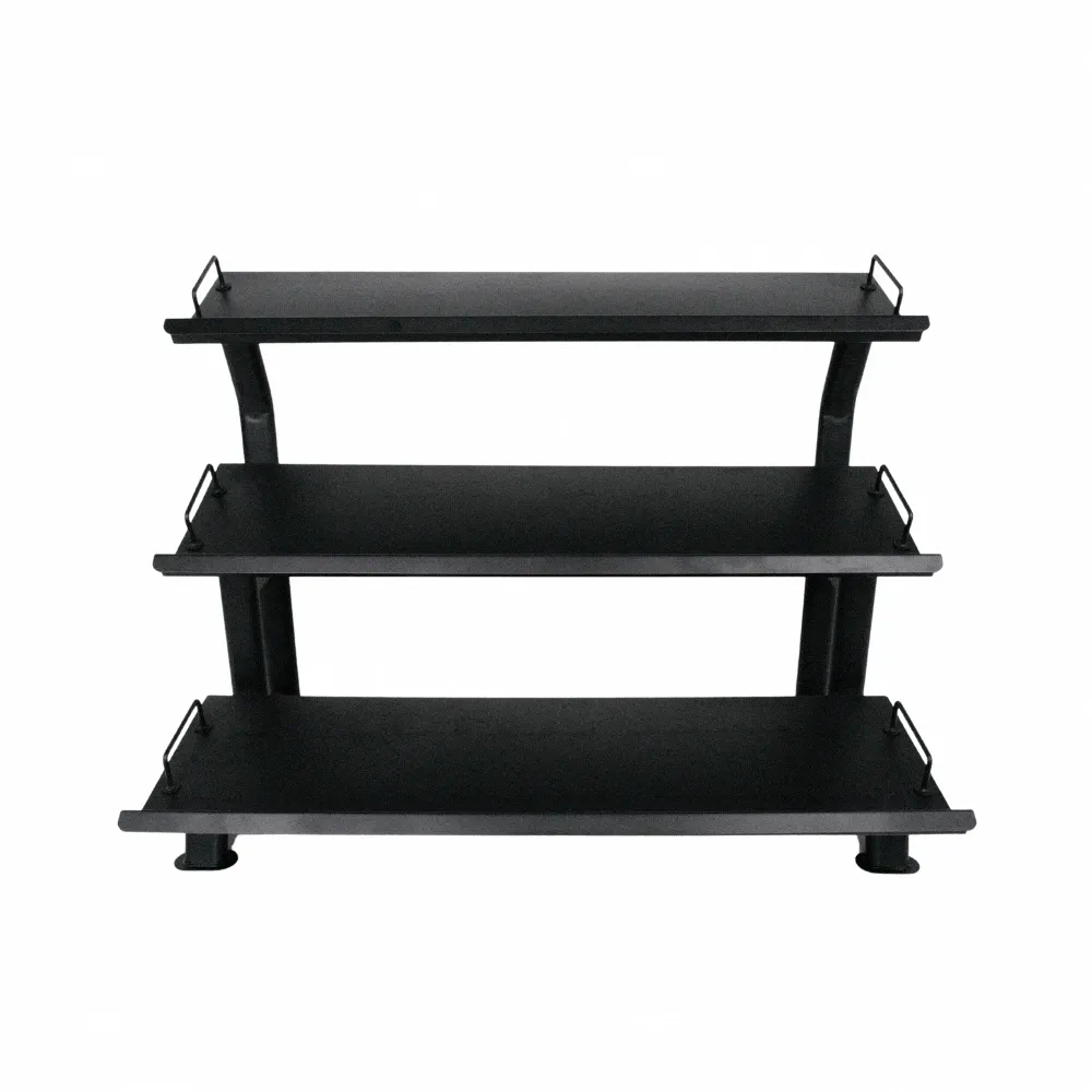 Hit Fitness Premium Dumbbell Rack | 3 Tier, Compression leg sleeves, Fixed Barbell Set, Strength Accessories