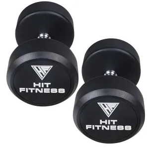 Deal of the Day Hit Fitness Round Rubber Dumbbells | 2.5kg Youll Love This, Sleds