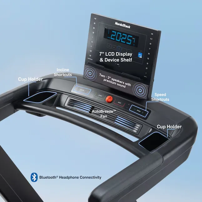 NordicTrack - LE Treadmill (NTL13125), Plantar fasciitis night splint, Vibration plate machine