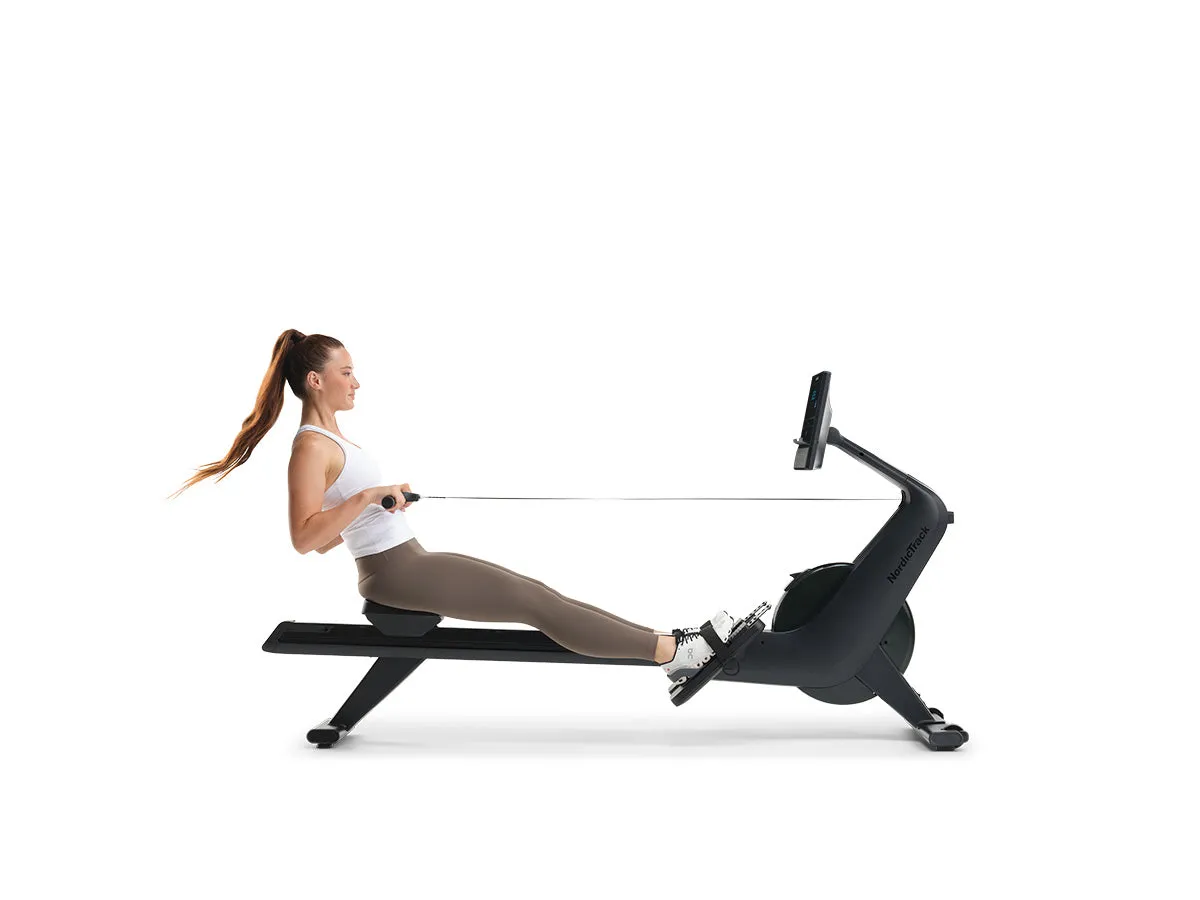 Nordictrack RW 300 Rower, Sleep tracker wearable, Plates, Rack Attachments